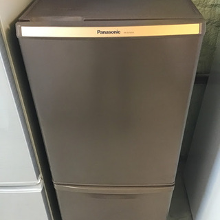 送料無料・設置無料サービス有り】冷蔵庫 Panasonic NR-B148W-T 中古