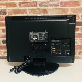 即日受渡可♀️ TOSHIBA REGZA 22V型 液晶テレビ 6,500円 - 家電