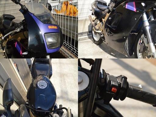 スズキ ガンマ１２５ RG125γ NF13A エンジン実働 走行OK 腰上OH済 排気