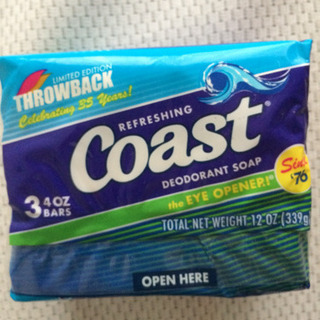 Coast 石鹸3個パック x5 