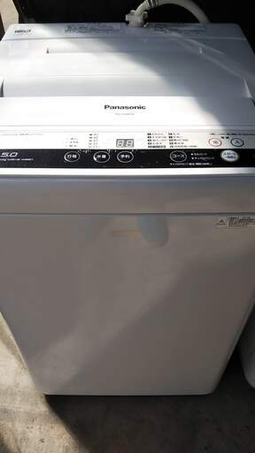 全自動洗濯機　５ｋｇ　Panasonic　２０１７年製　美品