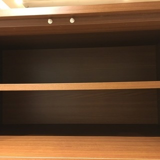 レンジボード ウニコ unico 茶×シルバー 中古品 直接引き取り者歓迎