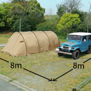 【新品未使用】DOD カマボコテント2 タンカラー