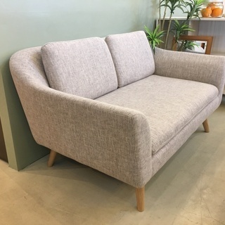 NDstyle ソファ ベージュ 二人掛け ビーカンパニー取扱品 高品質 中古品