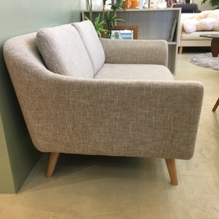 NDstyle ソファ ベージュ 二人掛け ビーカンパニー取扱品 中古品