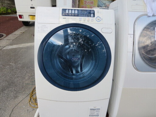 SANYO AWD-AQ380-L 乾燥付洗濯機9キロ 2011年製 夜8時半まで営業中