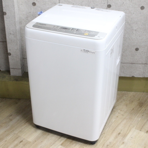R414)【今年製造・美品】Panasonic NA-F50B12-N [全自動洗濯機 5kg シャンパン]2019年製 パナソニック