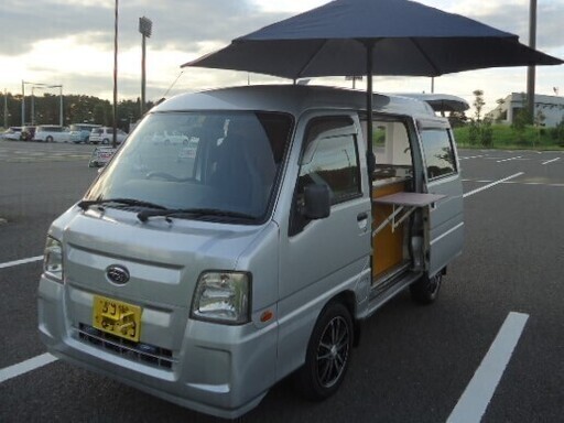 移動販売車キッチンカー総額56万円22年スバル サンバークレープ タピオカカフェ開業 Car4sale 相模大野のその他の中古車 ジモティー