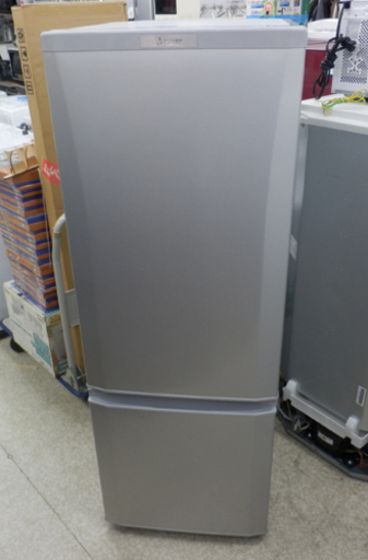 冷蔵庫 168L 2019年製 2ドア 三菱 MR-P17D シルバー 100Lクラス 小型  PayPay対応札幌市西区西野