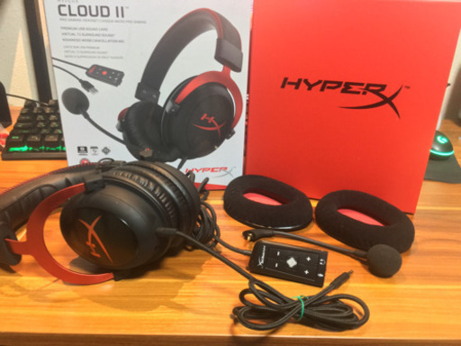 キングストン HyperX ゲーミングヘッドセット Cloud II