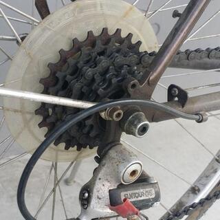 フジ　オリンピック　クロモリ　ランドナー　２６インチ　サイズ４９　３×６段変速