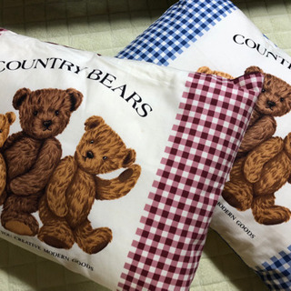 枕2個セット譲ります(🐻くま)