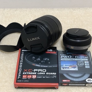 Panasonic LUMIX 売れ筋 DC-GX7MK3-K&レンズ２つ&おまけ