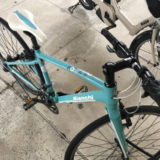 お値下げ】2015 BIANCHI ROMA 3 クロスバイク 43サイズ チェレステ 