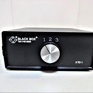 ★BLACK BOX 3TO1 スイッチ★　中古