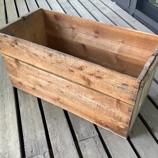 終了しました)りんご箱  DIY 木箱