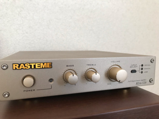 全日本送料無料 RASTEME  50W×2(4Ω) RDA-520 オーディオ