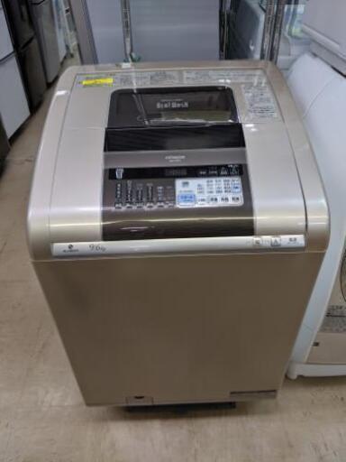 【おすすめ品♪】HITACHI 日立 タテ型 洗濯乾燥機 洗濯機 乾燥機 洗濯・脱水 9.0kg 乾燥 6.0kg ビートウォッシュ 2013年製