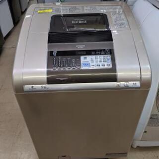 HITACHI 日立 洗濯機 ビートウォッシュ9キロ 乾燥機付き 2012年製