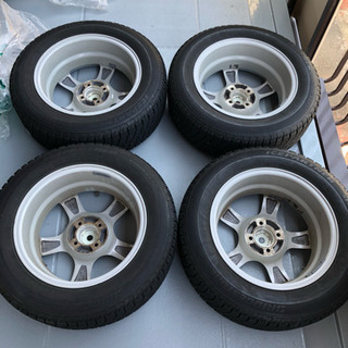 ＢＬＯＲＵＳ　ＪＵＮＥＳ16インチアルミ　５穴　PCD100/114.3　ＧＯＯＤＹＥＡＲ低燃費タイヤ　205/65Ｒ16　エスティマ等に BLORUS JUNES16インチアルミ 5穴 PCD100/114.3