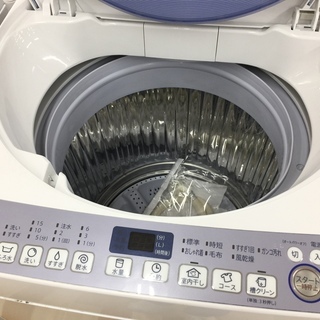 安心の1年保証付！2016年製SHARP7.0kg全自動洗濯機です。【