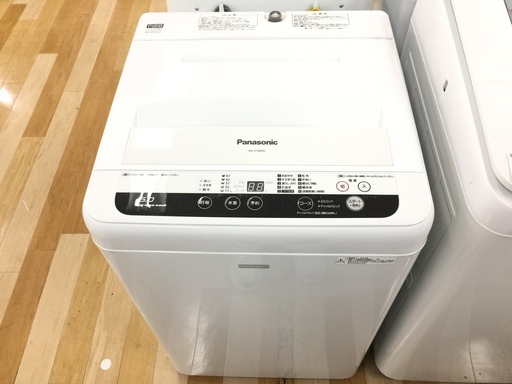 安心の1年保証付！2016年製Panasonicの5.0kg全自動洗濯機です！