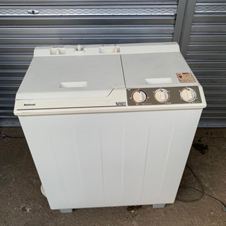 二層式洗濯機 2層式洗濯機 ナショナル 動作確認ずみ