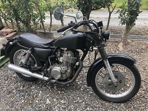 【価格改定】SR400　カスタム多数　平成6年1JR　　不動車　ジャンク　部品取り