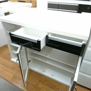 ニトリ 2枚扉バーカウンターテーブル 【トレファク川越店】