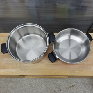 PayPay対応 未使用品 アムウェイ クイーン 6Lシチューパンセット IH対応 ステンレス製  Amway QUEEN QUEEN 札幌市西区西野