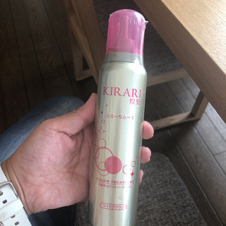 キラリ ヘアカラートリートメントムース 白髪用