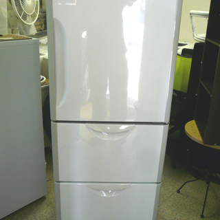 3ドア冷蔵庫】日立(HITACHI) R-27DS 265L 2013年製：ホワイト