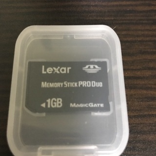 Lexar メモリースティック PRO Duo 1GB  取引中