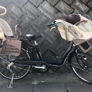 1－22 電動自転車ブリジストンアンジェリーノ8アンペア 濃い紫 