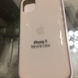 iphone11 apple純正シリコンケース ホワイト