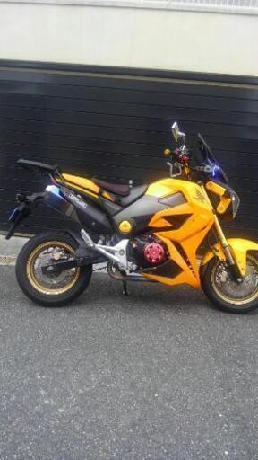 2014年製ホンダグロムＪＣ61黄色