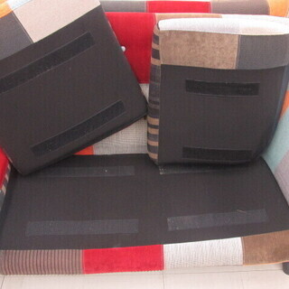 フランフラン Francfranc NAVIA SOFA パッチワークソファ 3人掛け NB639