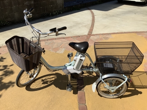 Yamaha電動アシスト三輪自転車　PSAワゴン