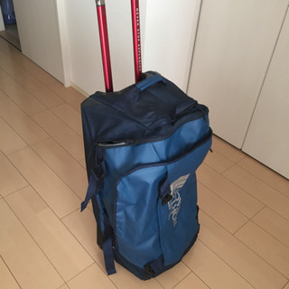 【廃版激レア】ノースフェイス キャリーバッグ紺 75L THE NORTH FACE - 【廃盤 希少品】ノースフェイス ストラト
