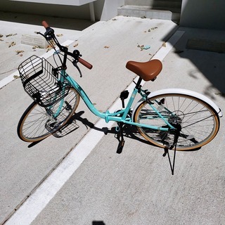 オシャレで可愛い！折りたたみ自転車（無料で空気入れもプレゼント 