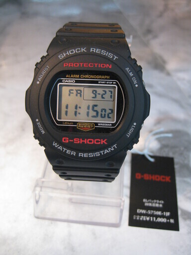 CASIO G-SHOCK DW-5750E-1JF  腕時計