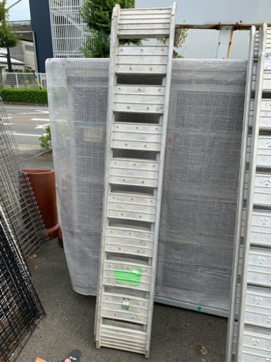 長谷川工業 アルミブリッジ ラダー 500kgまで 中古