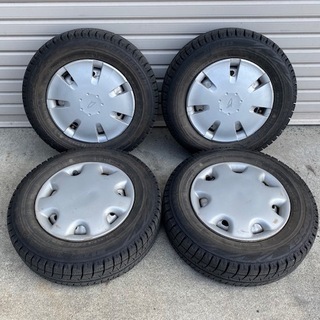 希少サイズ【9分山】バリ山　155/70R12　GZ　マルチホイールセット　2015年　