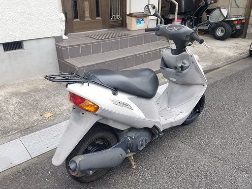値下げしました　世田谷区から スズキ・アドレス V125G  最終型のK9 2009年式　エンジン好調 値下げしました 世田谷区から スズキ・アドレス V125G 最終型のK9 2009年式