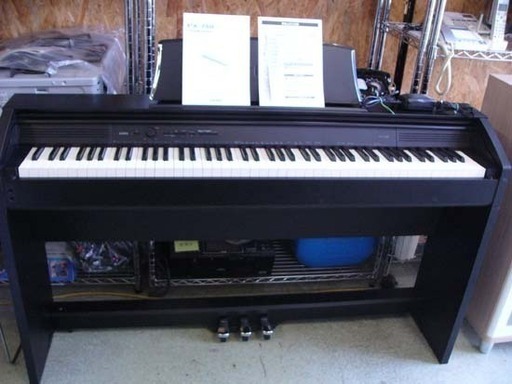 19K0200 CASIO カシオ 電子ピアノ Privia PX-750 黒 中古