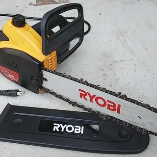 RYOBI 電動チェーンソー 工具
