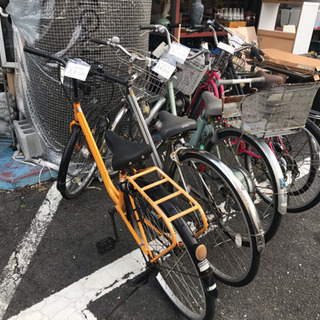 自転車屋さんで整備したての自転車入荷しました！4800円～
