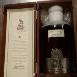 希少なワイルドターキーレアブリード17年　蝋