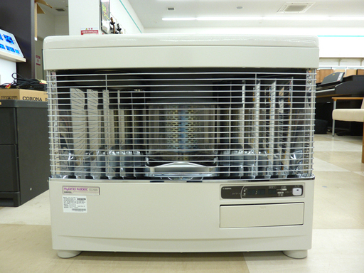 札幌市/清田区 SUNPOT/サンポット 密閉式石油ストーブ ハイブリットカベック FFR-7010RF P 17年製 木造18畳/コンクリート29畳 FF式 暖房 通電確認済