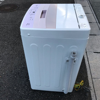 全自動洗濯機AQUA洗濯機4.5㎏USED美品 AQW-S4E4(KP)